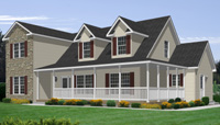 Ridgefield Modular Home Artist's Rendering