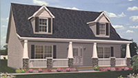 Wilmington Modular Home Artist's Rendering