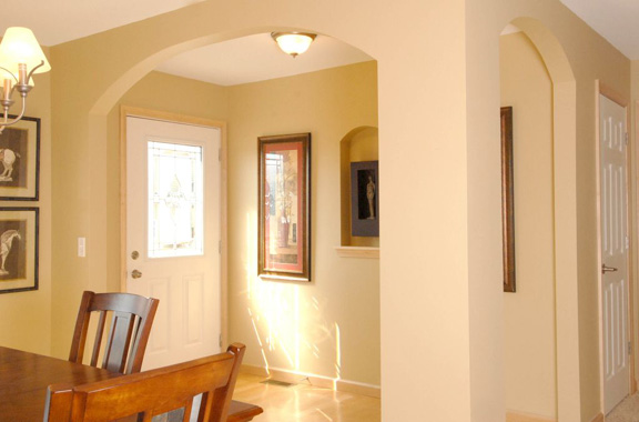 Patriot Home Sales - Model: HR170-A Sample Home Pennwest The Pennflex II Ranch Entry Foyer Photo
