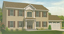 Bennington Modular Home Artist's Rendering