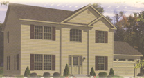 Harrington Modular Home Artist's Rendering