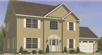 Harrington III Modular Home Artist's Rendering