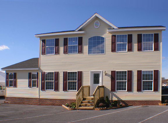 Patriot Home Sales - Model: HS101-A Sample Home Pennwest Providence Exterior Photo