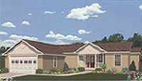 Dover Modular Home Artist's Rendering