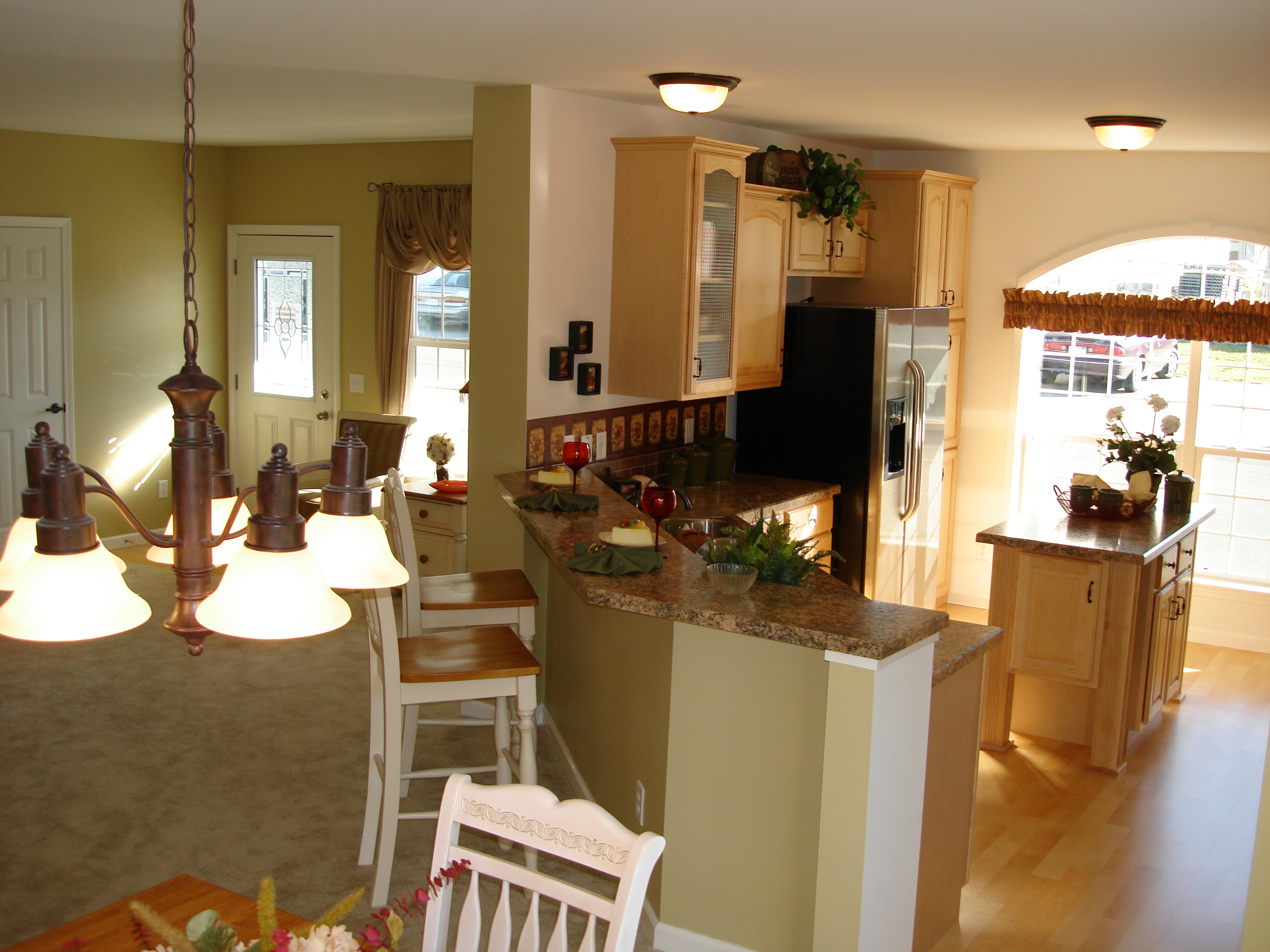 Pennwest Covington II Model HF116A (Ranch Style Modular Home) Sample