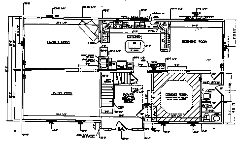 Muncy Two Story First Floor - Floor Plan