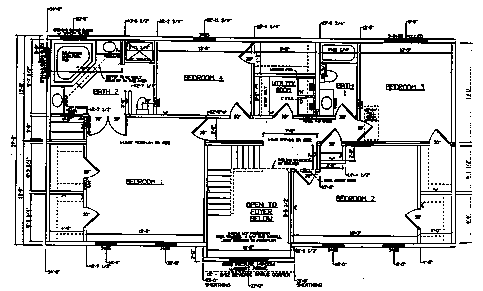 Muncy Two Story Second Floor - Floor Plan